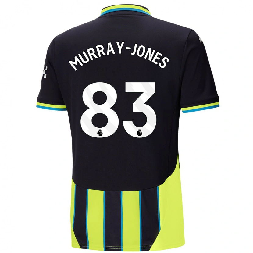 Danxen Heren George Murray-Jones #83 Blauw Geel Uitshirt Uittenue 2024/25 T-Shirt