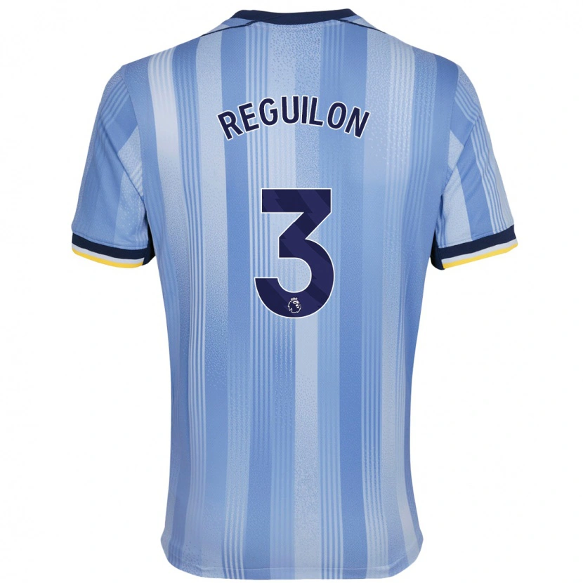 Danxen Heren Sergio Reguilón #3 Lichtblauw Uitshirt Uittenue 2024/25 T-Shirt