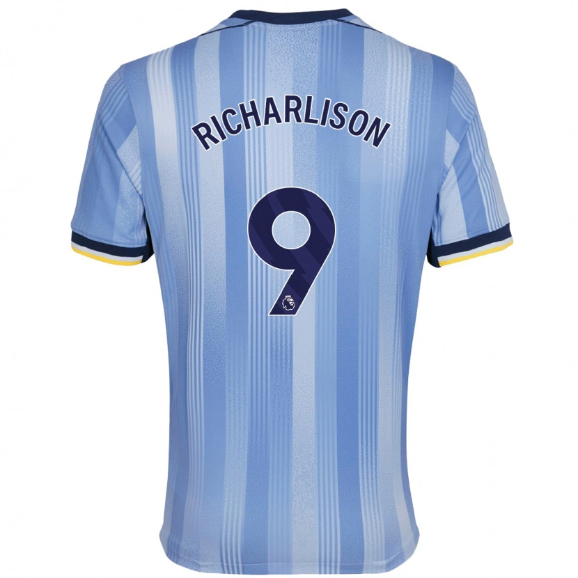 Danxen Heren Richarlison #9 Lichtblauw Uitshirt Uittenue 2024/25 T-Shirt