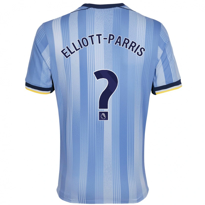 Danxen Heren Reiss Elliott-Parris #0 Lichtblauw Uitshirt Uittenue 2024/25 T-Shirt