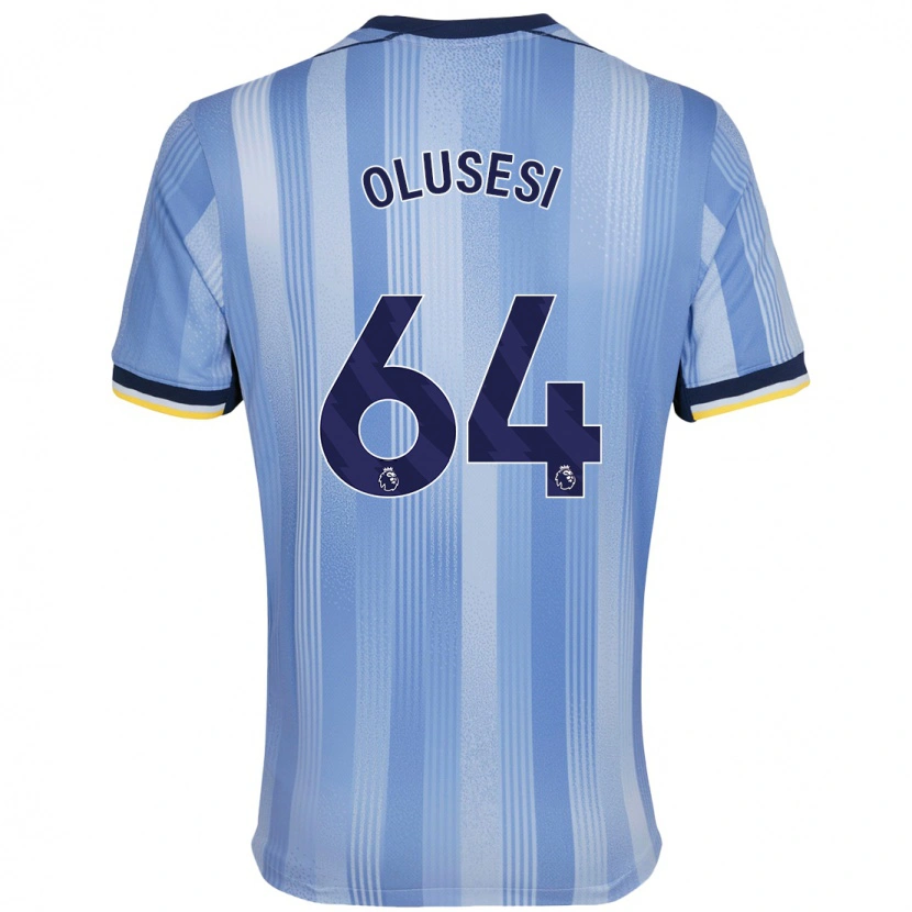 Danxen Heren Callum Olusesi #64 Lichtblauw Uitshirt Uittenue 2024/25 T-Shirt