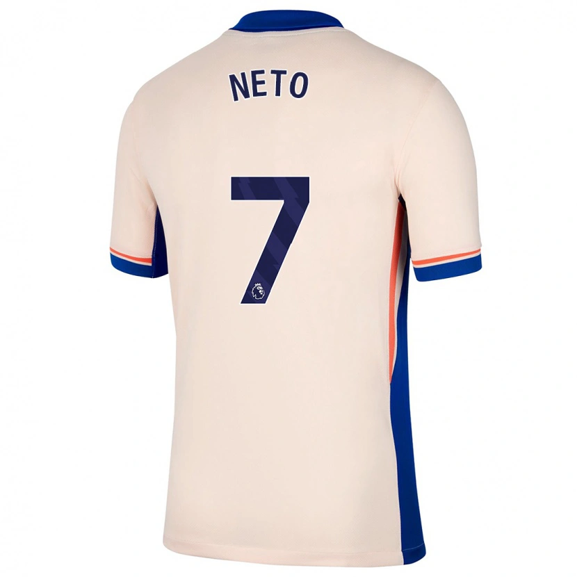 Danxen Heren Pedro Neto #7 Lichtbeige Uitshirt Uittenue 2024/25 T-Shirt