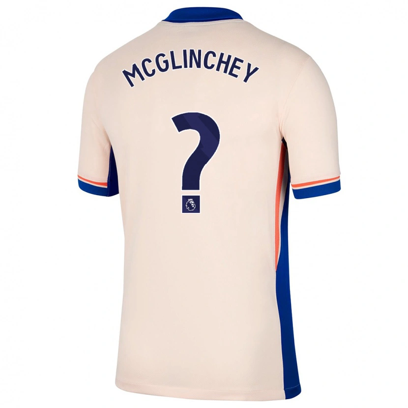 Danxen Heren Harry Mcglinchey #0 Lichtbeige Uitshirt Uittenue 2024/25 T-Shirt