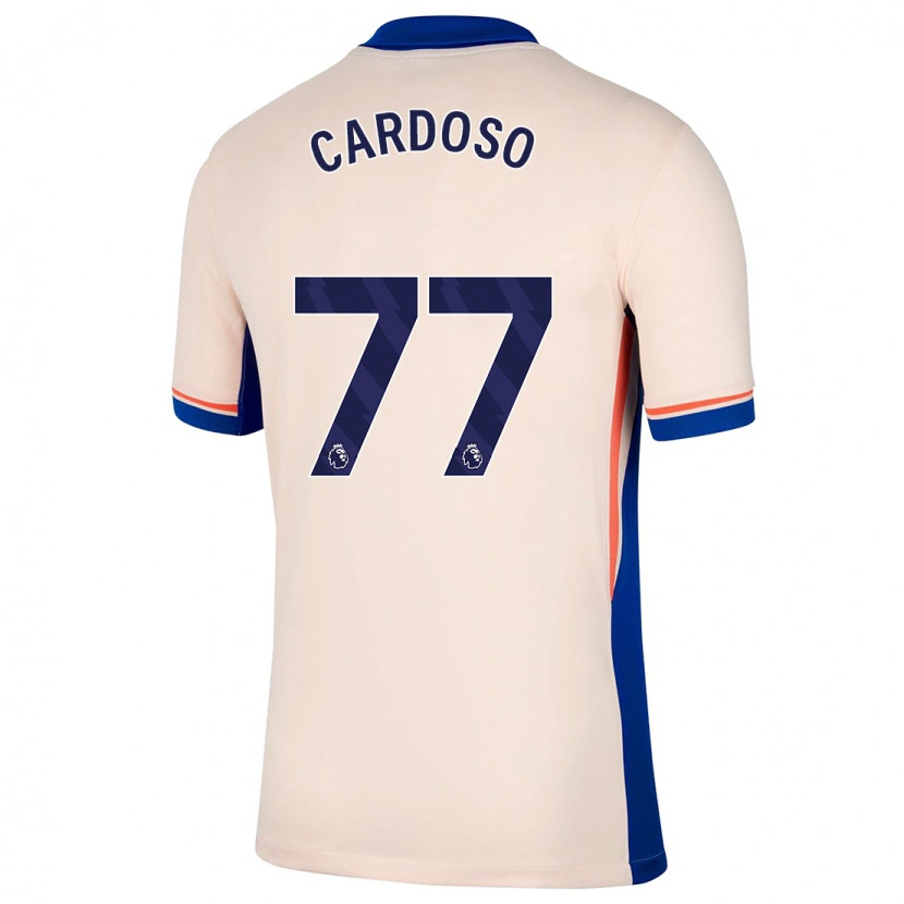 Danxen Heren Leo Cardoso #77 Lichtbeige Uitshirt Uittenue 2024/25 T-Shirt