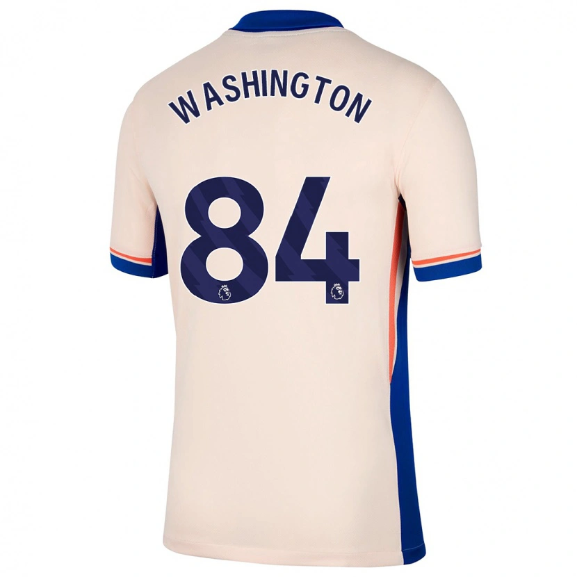 Danxen Heren Marcell Washington #84 Lichtbeige Uitshirt Uittenue 2024/25 T-Shirt