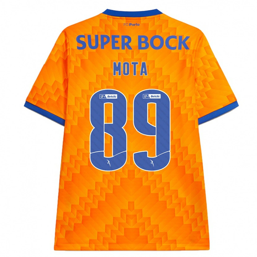 Danxen Heren Luís Mota #89 Oranje Uitshirt Uittenue 2024/25 T-Shirt