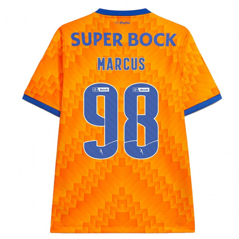 Danxen Heren Abraham Marcus #98 Oranje Uitshirt Uittenue 2024/25 T-Shirt