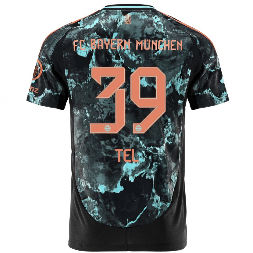 Danxen Heren Mathys Tel #39 Zwart Uitshirt Uittenue 2024/25 T-Shirt