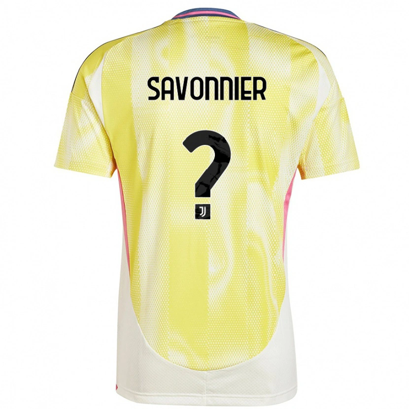 Danxen Heren Nelson Savonnier #0 Zonnig Geel Uitshirt Uittenue 2024/25 T-Shirt