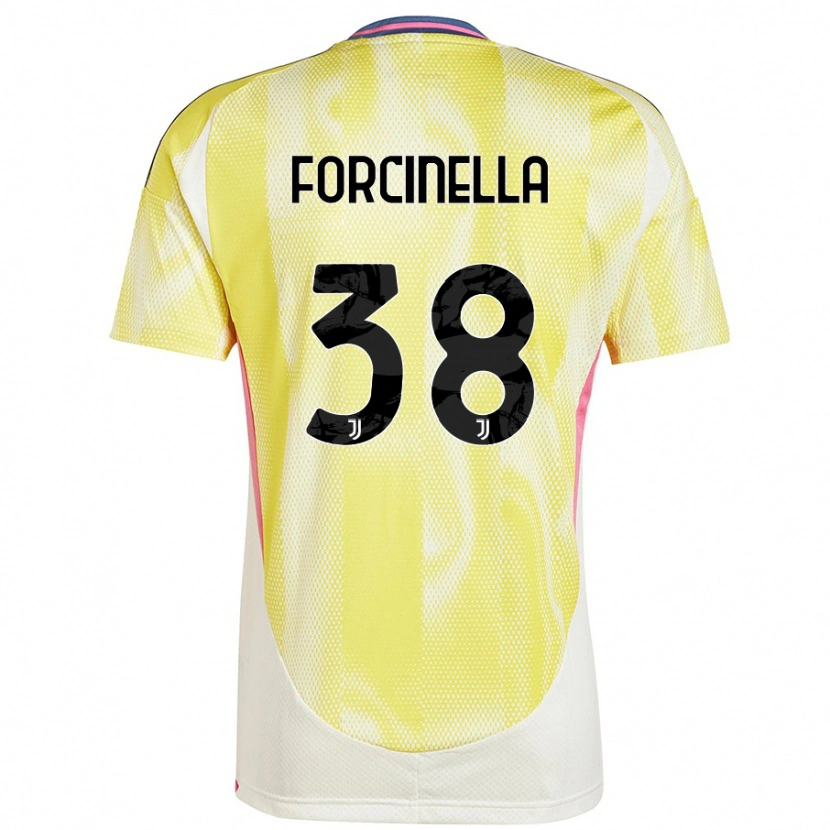 Danxen Heren Camilla Forcinella #38 Zonnig Geel Uitshirt Uittenue 2024/25 T-Shirt