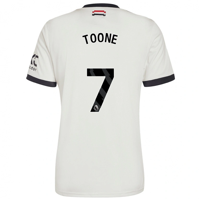 Danxen Heren Ella Toone #7 Gebroken Wit Thuisshirt Derde Tenue 2024/25 T-Shirt