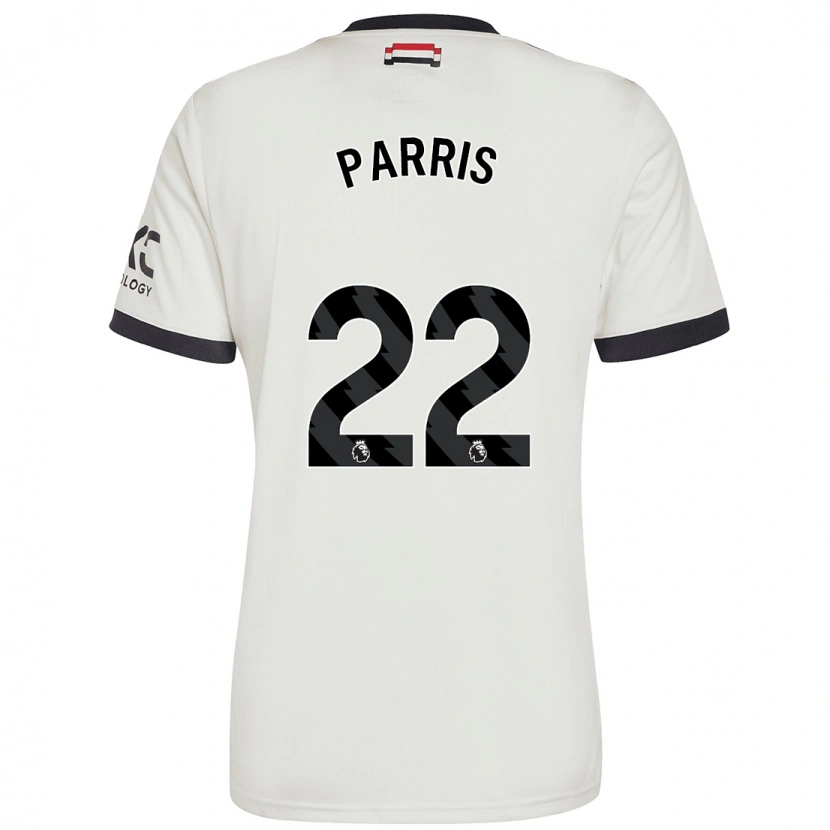 Danxen Heren Nikita Parris #22 Gebroken Wit Thuisshirt Derde Tenue 2024/25 T-Shirt