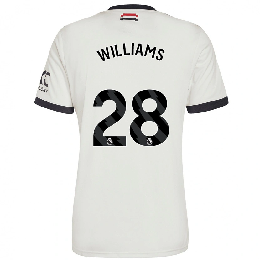 Danxen Heren Rachel Williams #28 Gebroken Wit Thuisshirt Derde Tenue 2024/25 T-Shirt