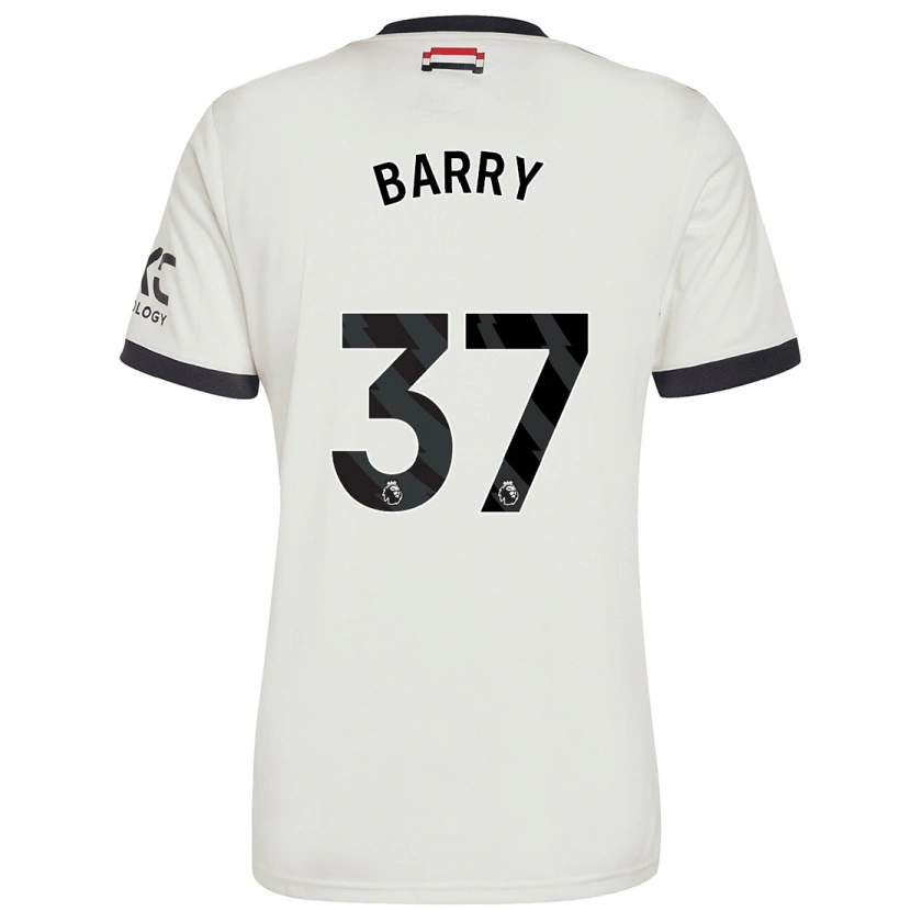 Danxen Heren Keira Barry #37 Gebroken Wit Thuisshirt Derde Tenue 2024/25 T-Shirt