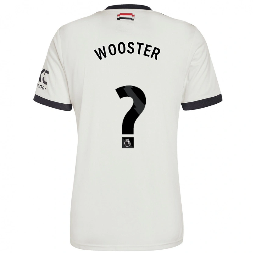 Danxen Heren Tom Wooster #0 Gebroken Wit Thuisshirt Derde Tenue 2024/25 T-Shirt