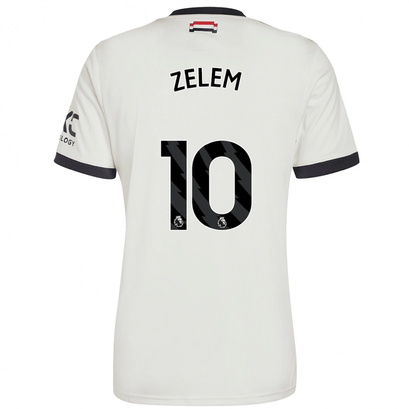 Danxen Heren Katie Zelem #10 Gebroken Wit Thuisshirt Derde Tenue 2024/25 T-Shirt