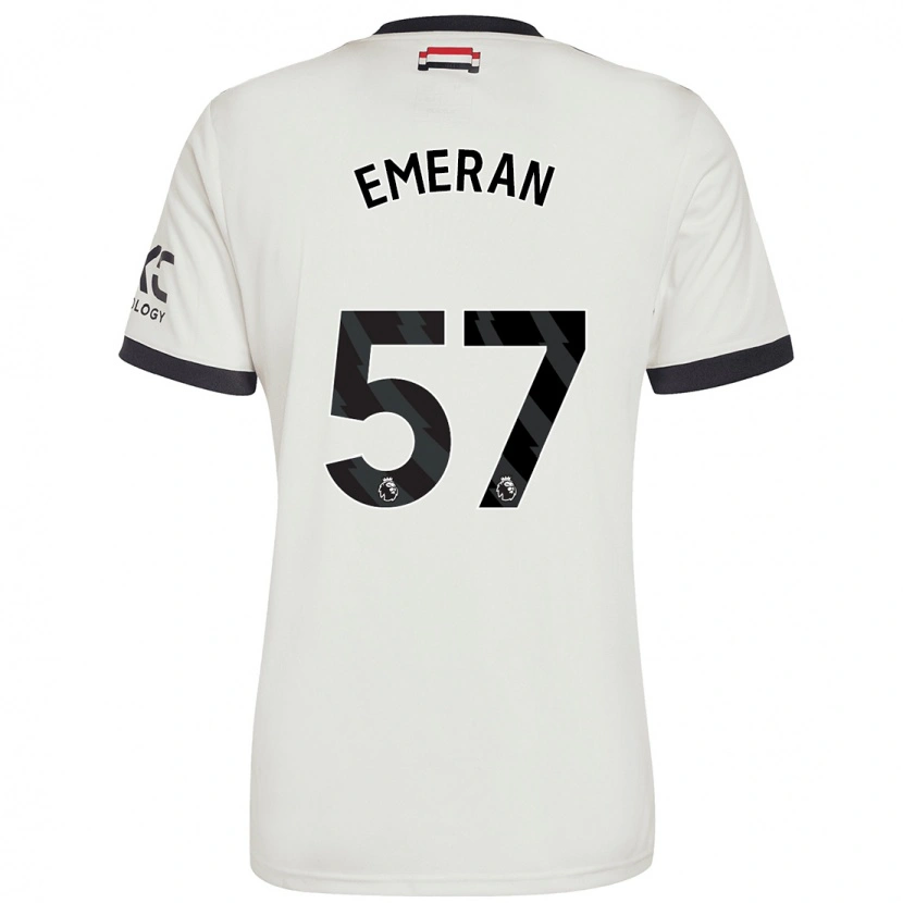 Danxen Heren Noam Emeran #57 Gebroken Wit Thuisshirt Derde Tenue 2024/25 T-Shirt