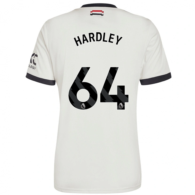 Danxen Heren Bjorn Hardley #64 Gebroken Wit Thuisshirt Derde Tenue 2024/25 T-Shirt