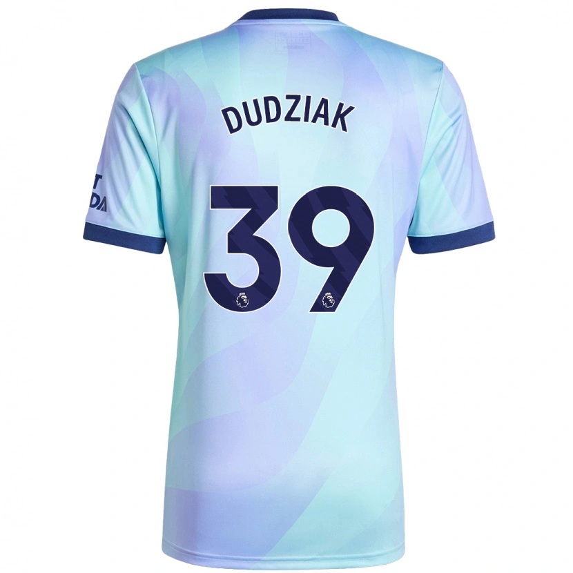 Danxen Heren Harrison Dudziak #39 Aqua Thuisshirt Derde Tenue 2024/25 T-Shirt