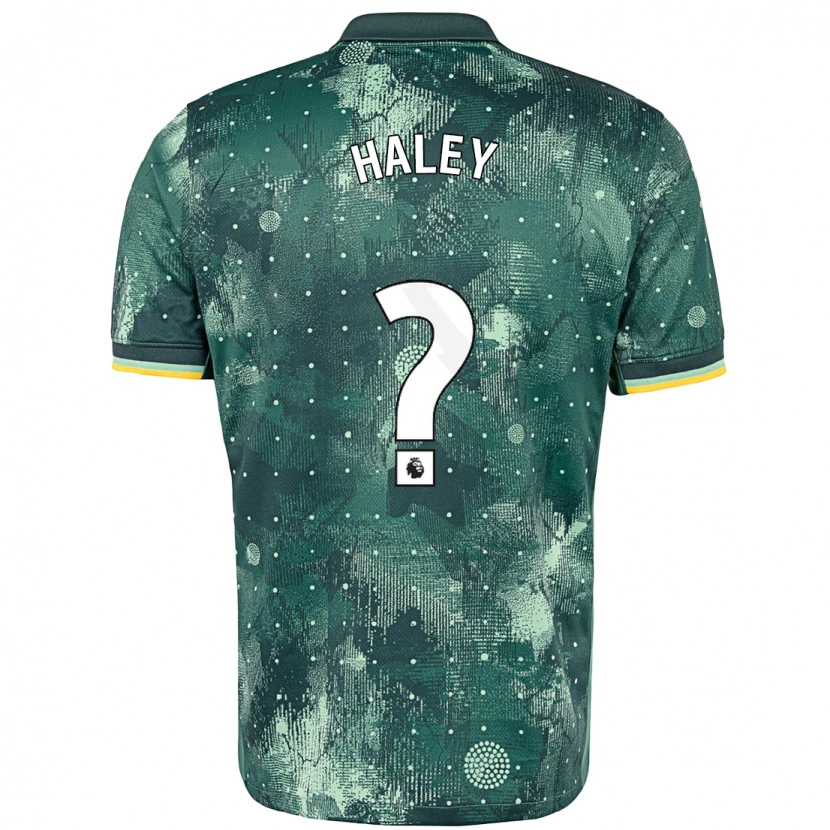 Danxen Heren Micah Haley #0 Muntgroen Thuisshirt Derde Tenue 2024/25 T-Shirt