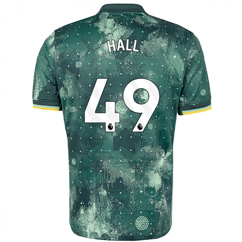 Danxen Heren Tyrese Hall #49 Muntgroen Thuisshirt Derde Tenue 2024/25 T-Shirt