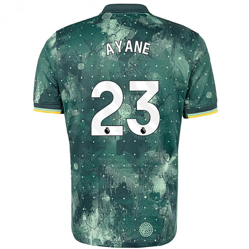 Danxen Heren Rosella Ayane #23 Muntgroen Thuisshirt Derde Tenue 2024/25 T-Shirt