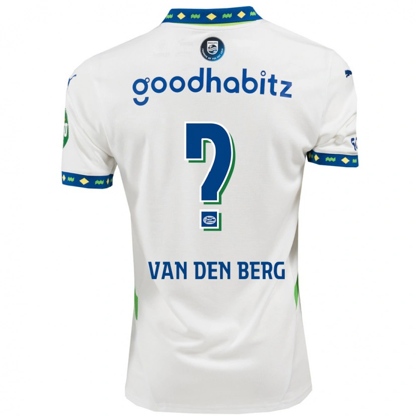 Danxen Heren Joel Van Den Berg #0 Wit Donkerblauw Thuisshirt Derde Tenue 2024/25 T-Shirt