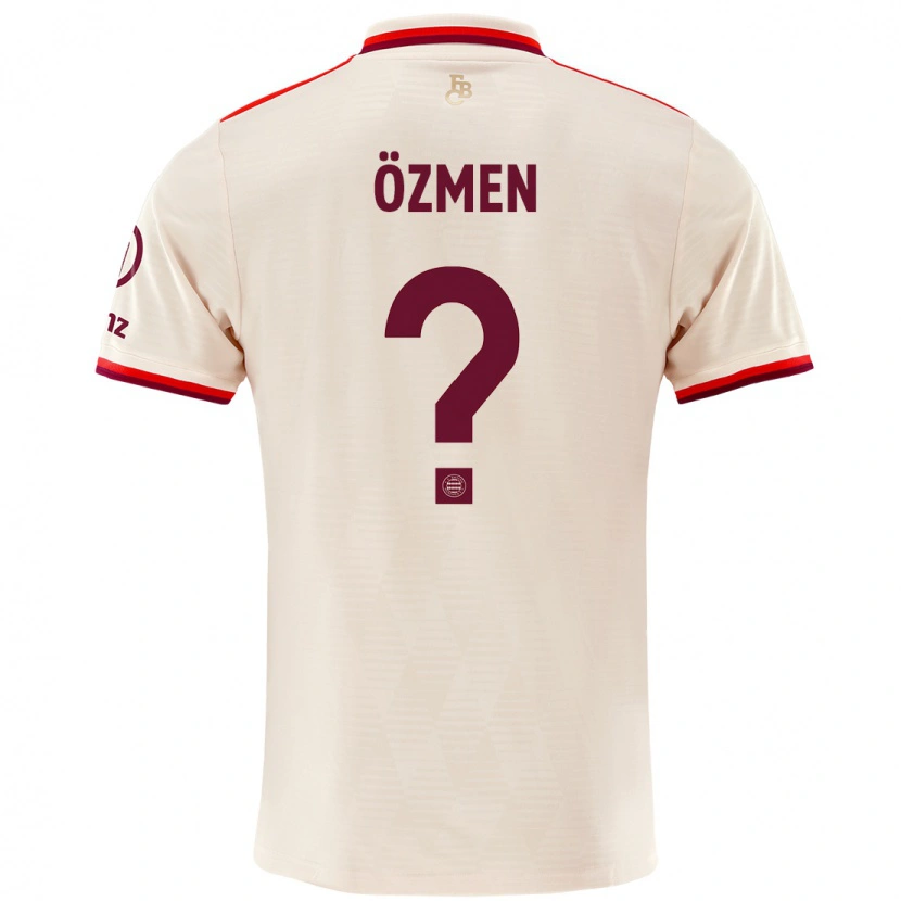 Danxen Heren Baran Özmen #0 Linen Thuisshirt Derde Tenue 2024/25 T-Shirt