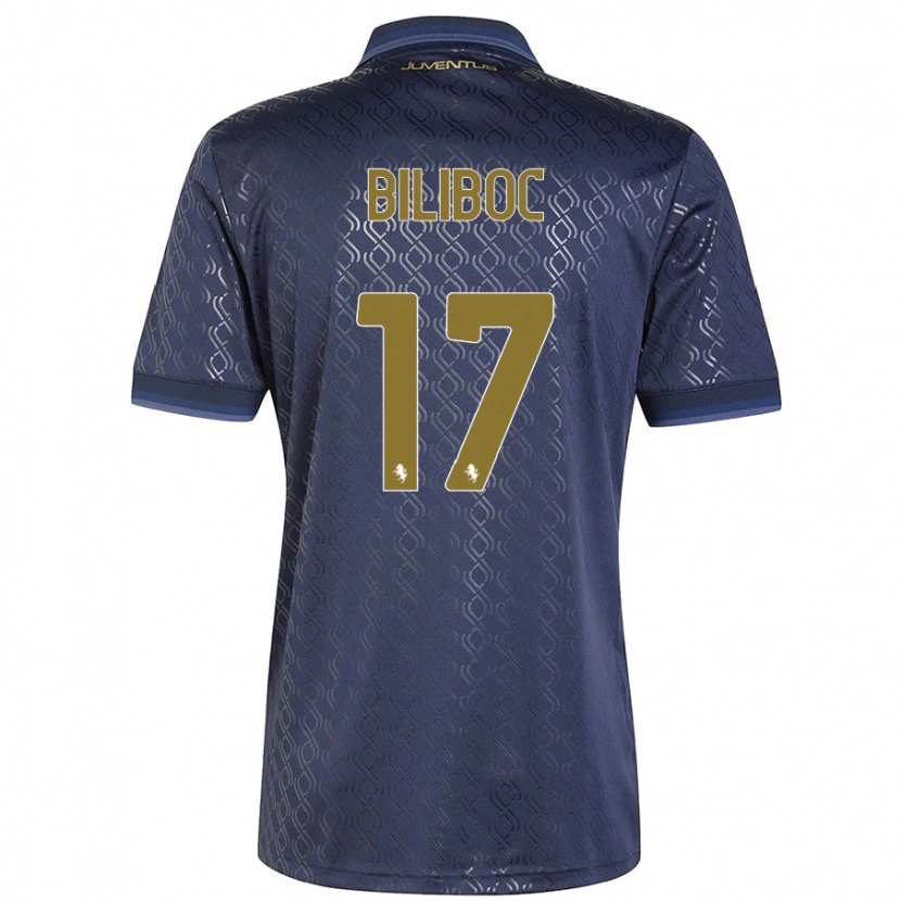 Danxen Heren Lorenzo Biliboc #17 Marineblauw Thuisshirt Derde Tenue 2024/25 T-Shirt