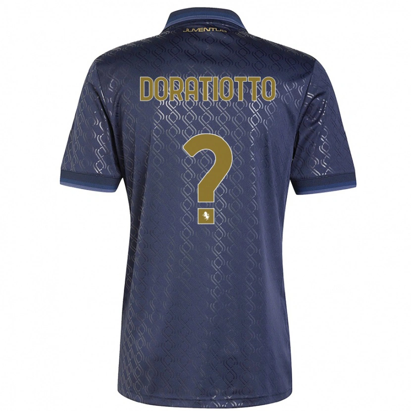 Danxen Heren Giulio Doratiotto #0 Marineblauw Thuisshirt Derde Tenue 2024/25 T-Shirt