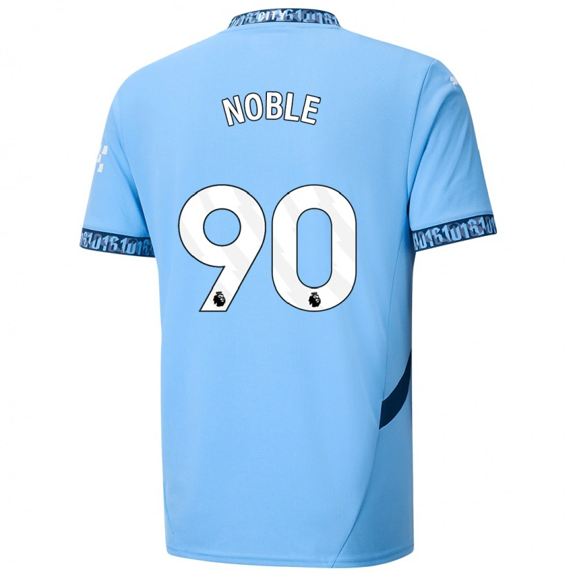 Danxen Dames Kian Noble #90 Marineblauw Thuisshirt Thuistenue 2024/25 T-Shirt