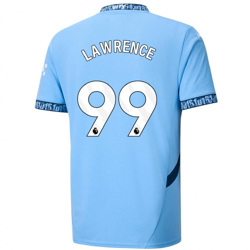 Danxen Dames Emilio Lawrence #99 Marineblauw Thuisshirt Thuistenue 2024/25 T-Shirt