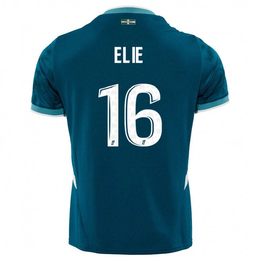 Danxen Dames Anaïs Elie #16 Turkoois Blauw Uitshirt Uittenue 2024/25 T-Shirt