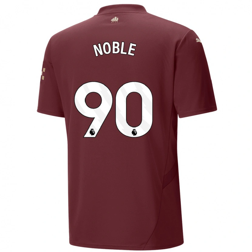 Danxen Dames Kian Noble #90 Kastanjebruin Thuisshirt Derde Tenue 2024/25 T-Shirt