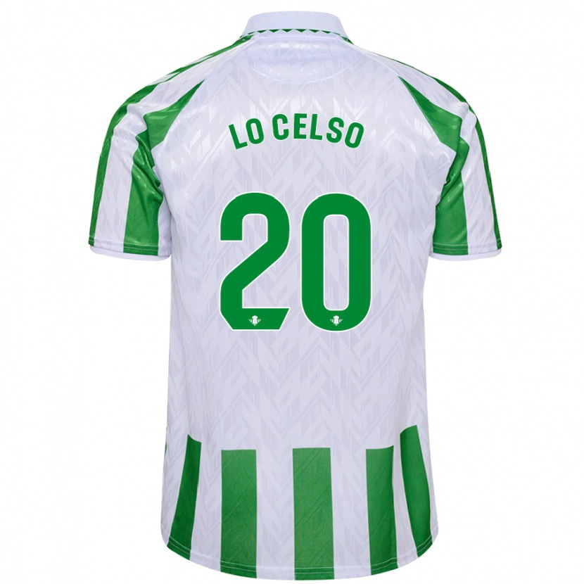 Danxen Kinderen Giovani Lo Celso #20 Wit Blauw Thuisshirt Thuistenue 2024/25 T-Shirt