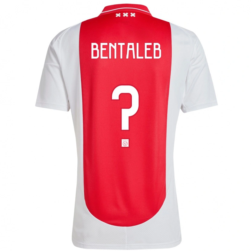 Danxen Kinderen Marouane Bentaleb #0 Rood Wit Thuisshirt Thuistenue 2024/25 T-Shirt