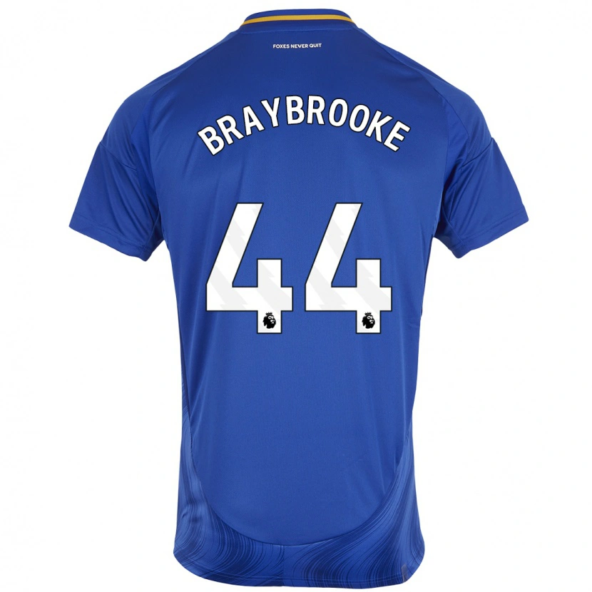 Danxen Kinderen Sammy Braybrooke #44 Blauw Wit Thuisshirt Thuistenue 2024/25 T-Shirt