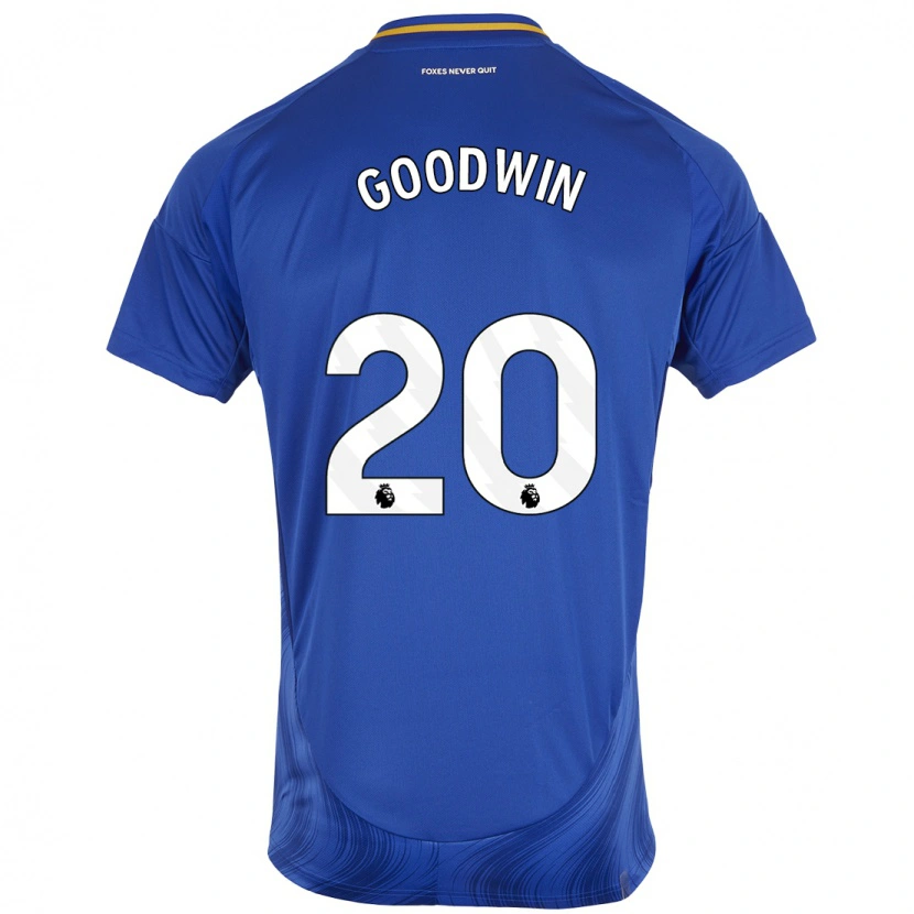 Danxen Kinderen Missy Goodwin #20 Blauw Wit Thuisshirt Thuistenue 2024/25 T-Shirt