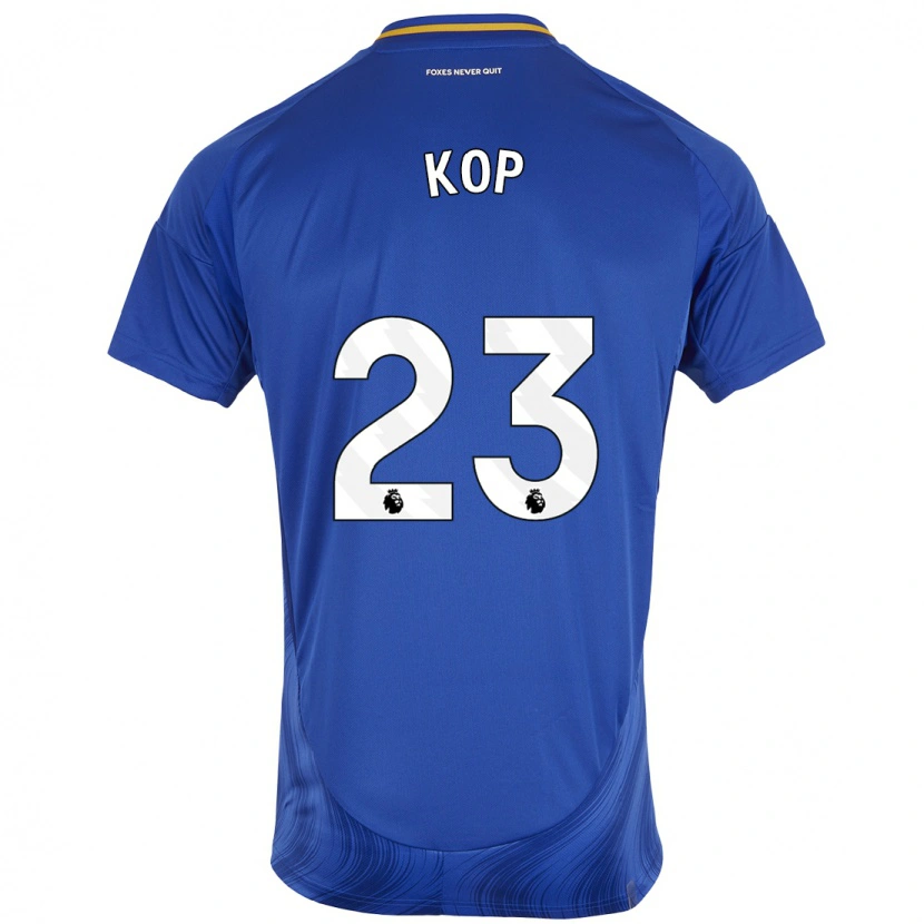 Danxen Kinderen Lize Kop #23 Blauw Wit Thuisshirt Thuistenue 2024/25 T-Shirt