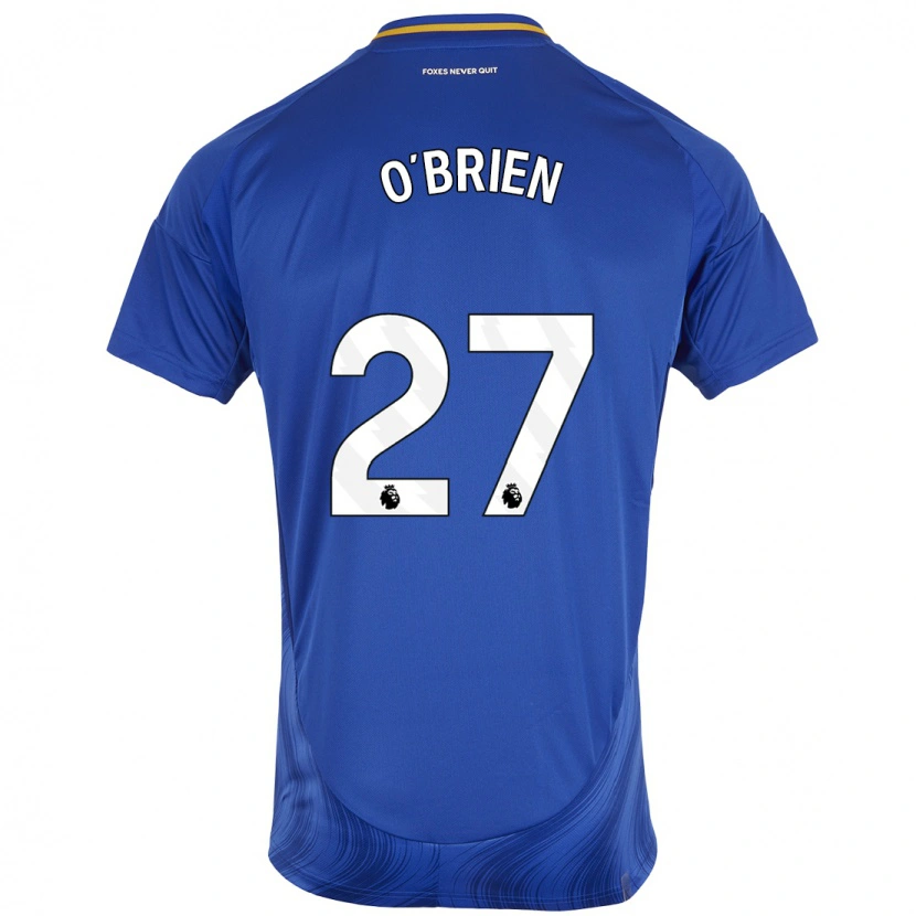 Danxen Kinderen Shannon O'brien #27 Blauw Wit Thuisshirt Thuistenue 2024/25 T-Shirt