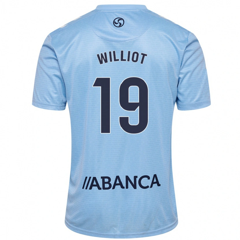 Danxen Kinderen Williot Swedberg #19 Hemelsblauw Thuisshirt Thuistenue 2024/25 T-Shirt