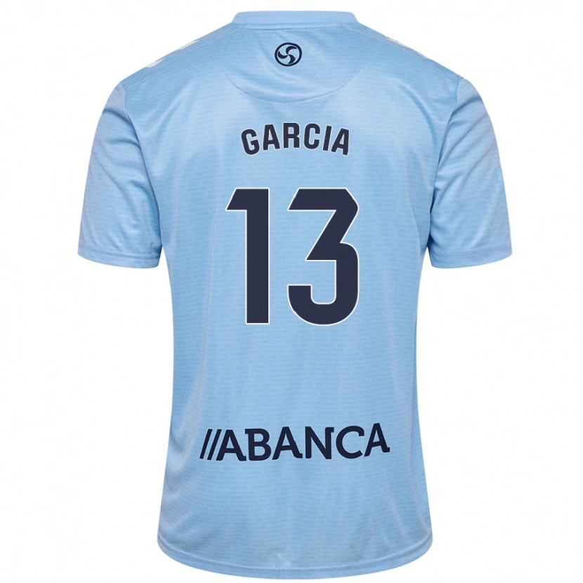 Danxen Kinderen Raúl García #13 Hemelsblauw Thuisshirt Thuistenue 2024/25 T-Shirt