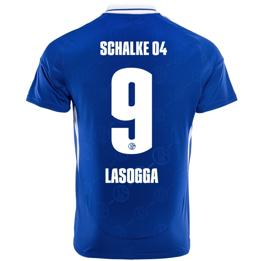 Danxen Kinderen Pierre-Michel Lasogga #9 Koningsblauw Thuisshirt Thuistenue 2024/25 T-Shirt