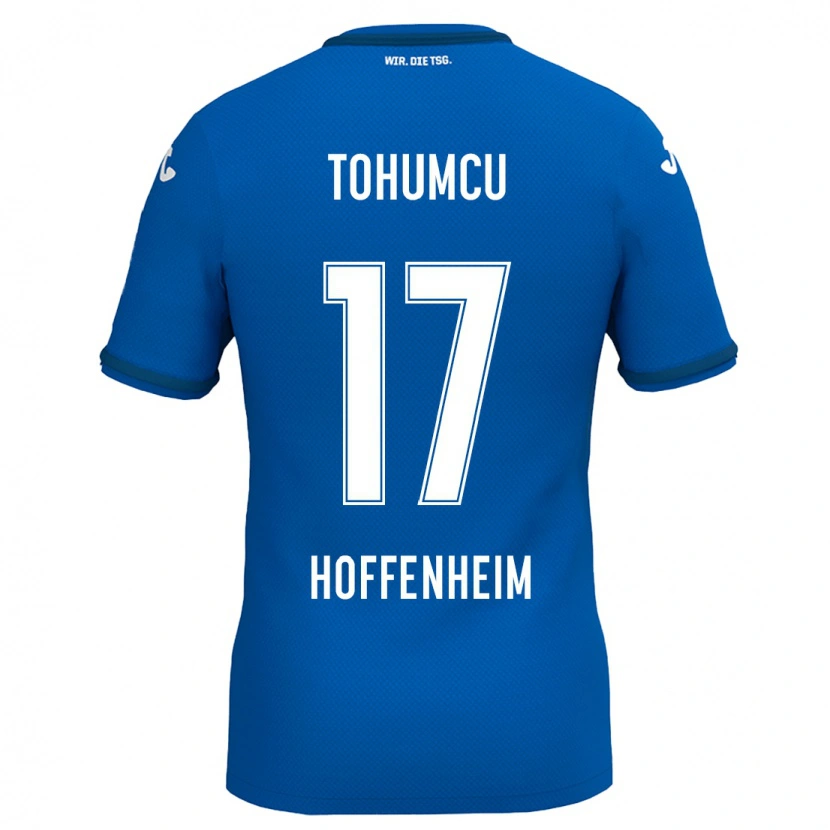 Danxen Kinderen Umut Tohumcu #17 Koningsblauw Thuisshirt Thuistenue 2024/25 T-Shirt