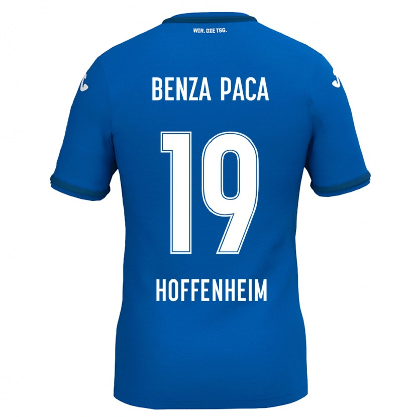 Danxen Kinderen Lynes Benza Paca #19 Koningsblauw Thuisshirt Thuistenue 2024/25 T-Shirt