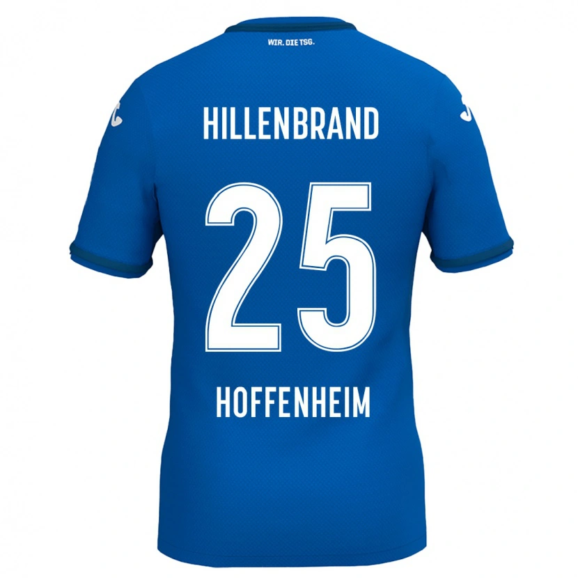 Danxen Kinderen Jack Hillenbrand #25 Koningsblauw Thuisshirt Thuistenue 2024/25 T-Shirt