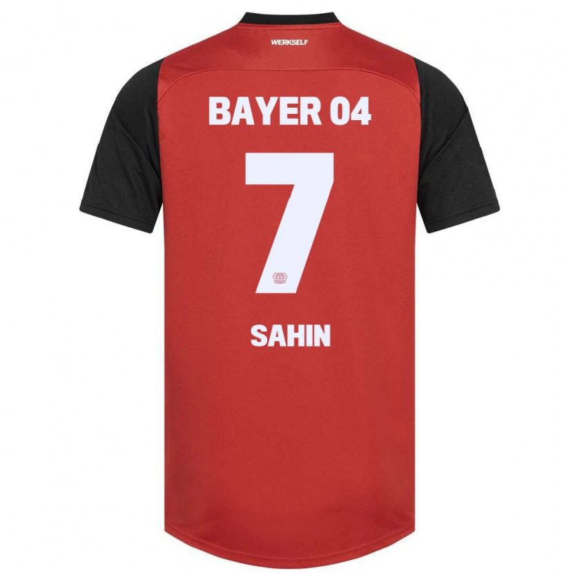 Danxen Kinderen Batuhan Sahin #7 Rood Zwart Thuisshirt Thuistenue 2024/25 T-Shirt