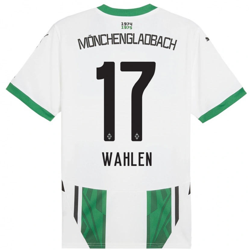 Danxen Kinderen Vanessa Wahlen #17 Wit Groen Thuisshirt Thuistenue 2024/25 T-Shirt