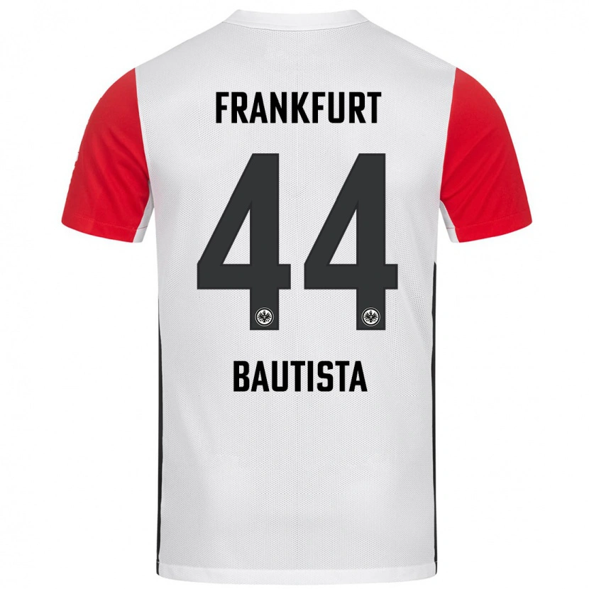 Danxen Kinderen Davis Bautista #44 Wit Rood Thuisshirt Thuistenue 2024/25 T-Shirt