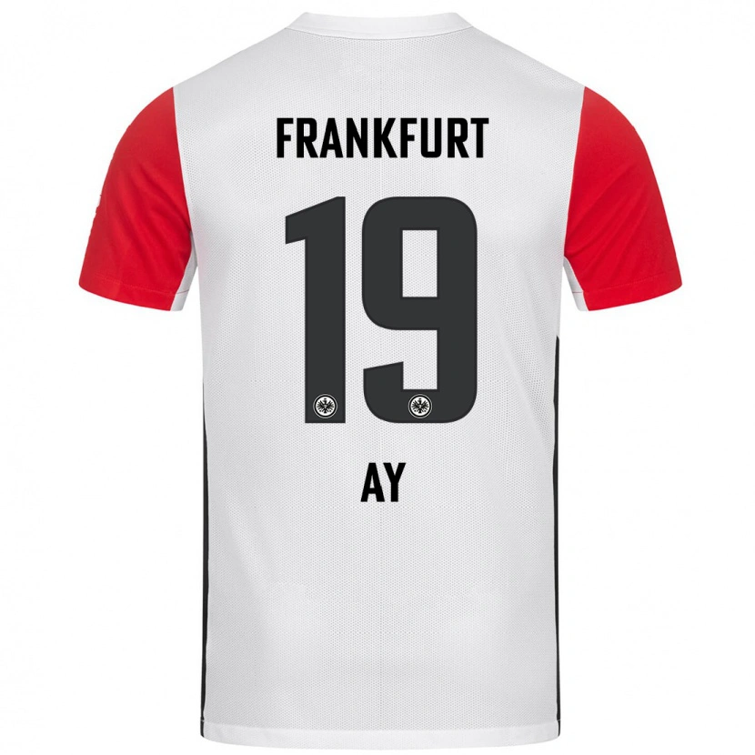 Danxen Kinderen Ugur Ay #19 Wit Rood Thuisshirt Thuistenue 2024/25 T-Shirt